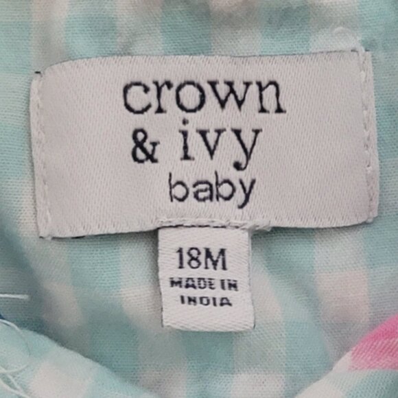 2 Crown & Ivy Boys  Romper & Overalls 18 Months - Picture 3 of 8